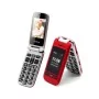 Telefon na tipke Artfone C10 preklop Red