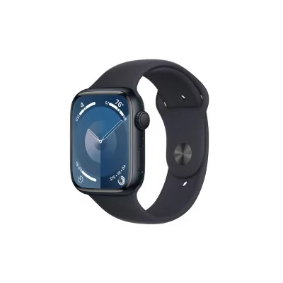 Apple Watch Series 9 GPS 45mm Midnight Aluminium Case With Sport Band MR993 S/M