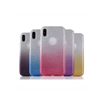 Gradient Glitter 3u1 maska Xiaomi Redmi 9T roza