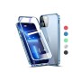 Staklene maskice iPhone 15 Pro Max 360 magnetic Blue