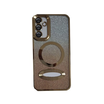 MagSafe glitter maskica Samsung A25 Gold