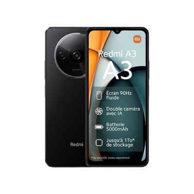 Xiaomi Redmi A3 6GB 128GB Black noeu ind