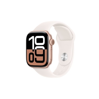 Apple Watch Series 10 GPS 42mm Rose Gold Aluminium Case+Light Blus SB MWWH3 S/M