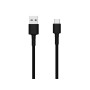 Xiaomi USB kabal Tip C 1m pleteni crni